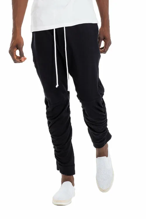 GATHERED COTTON SWEATS