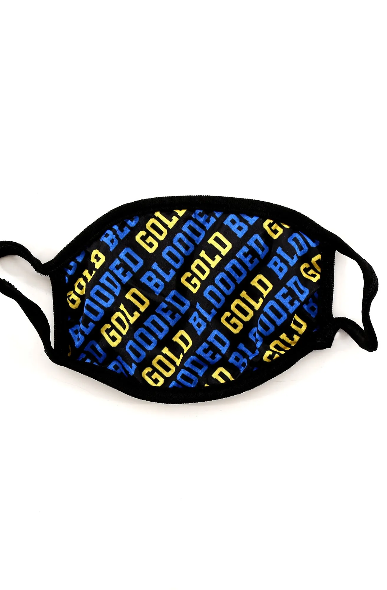 Gold Blooded (Black/Royal Original Face Mask)