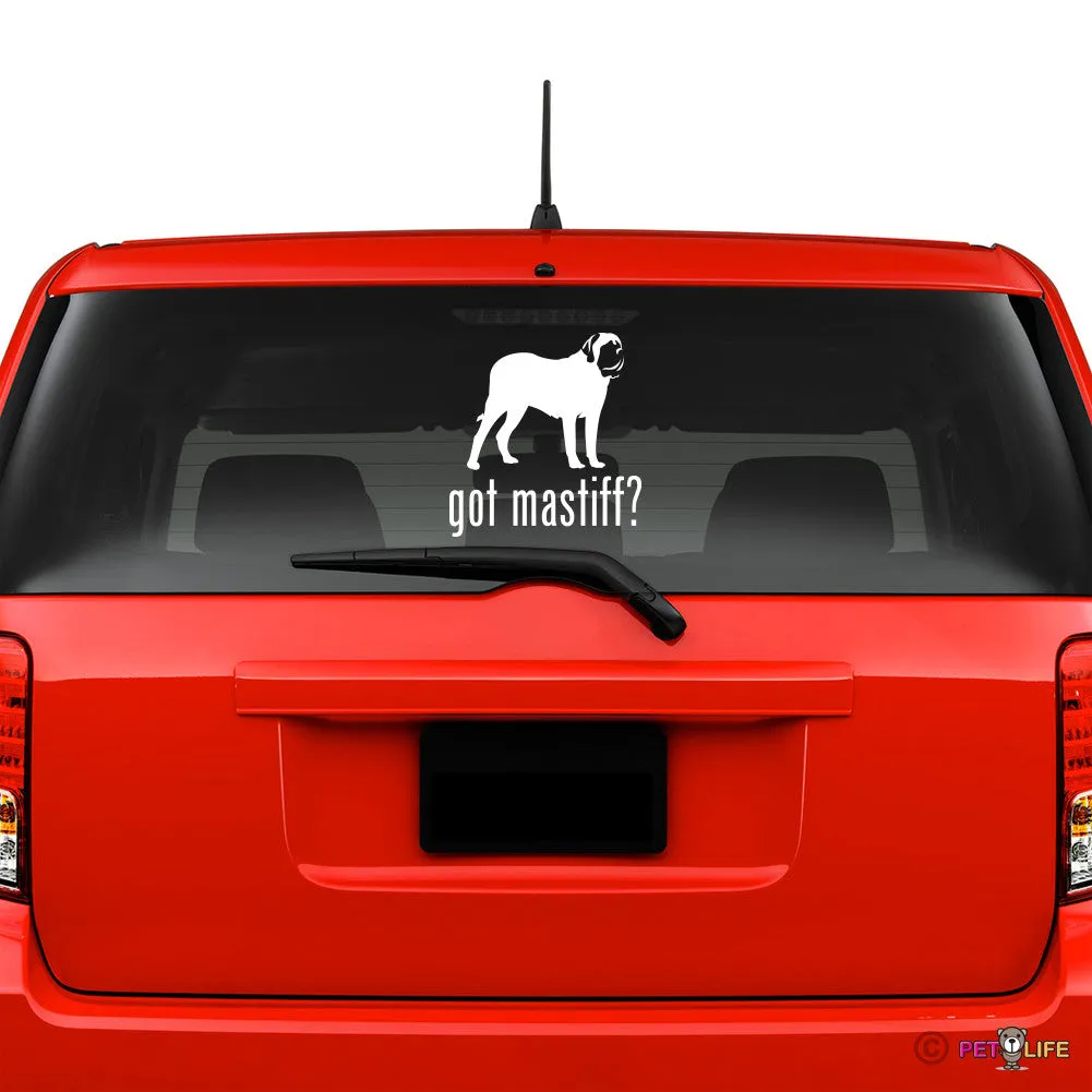 Got Mastiff Sticker