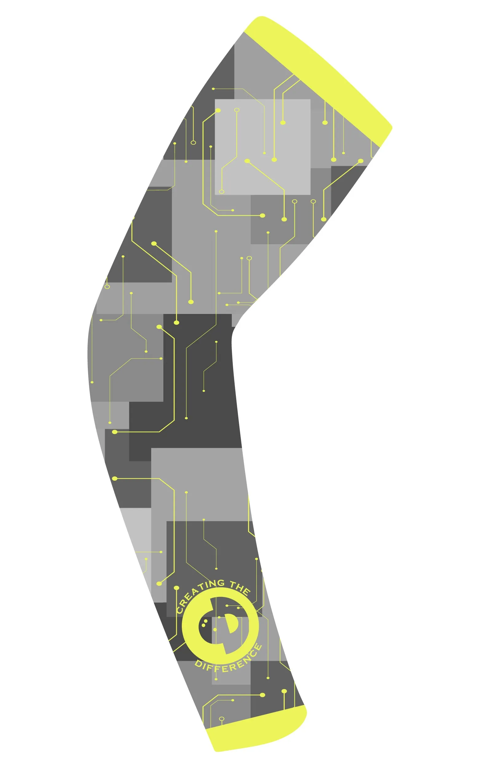 Gray Geo Digital Strike Sleeve