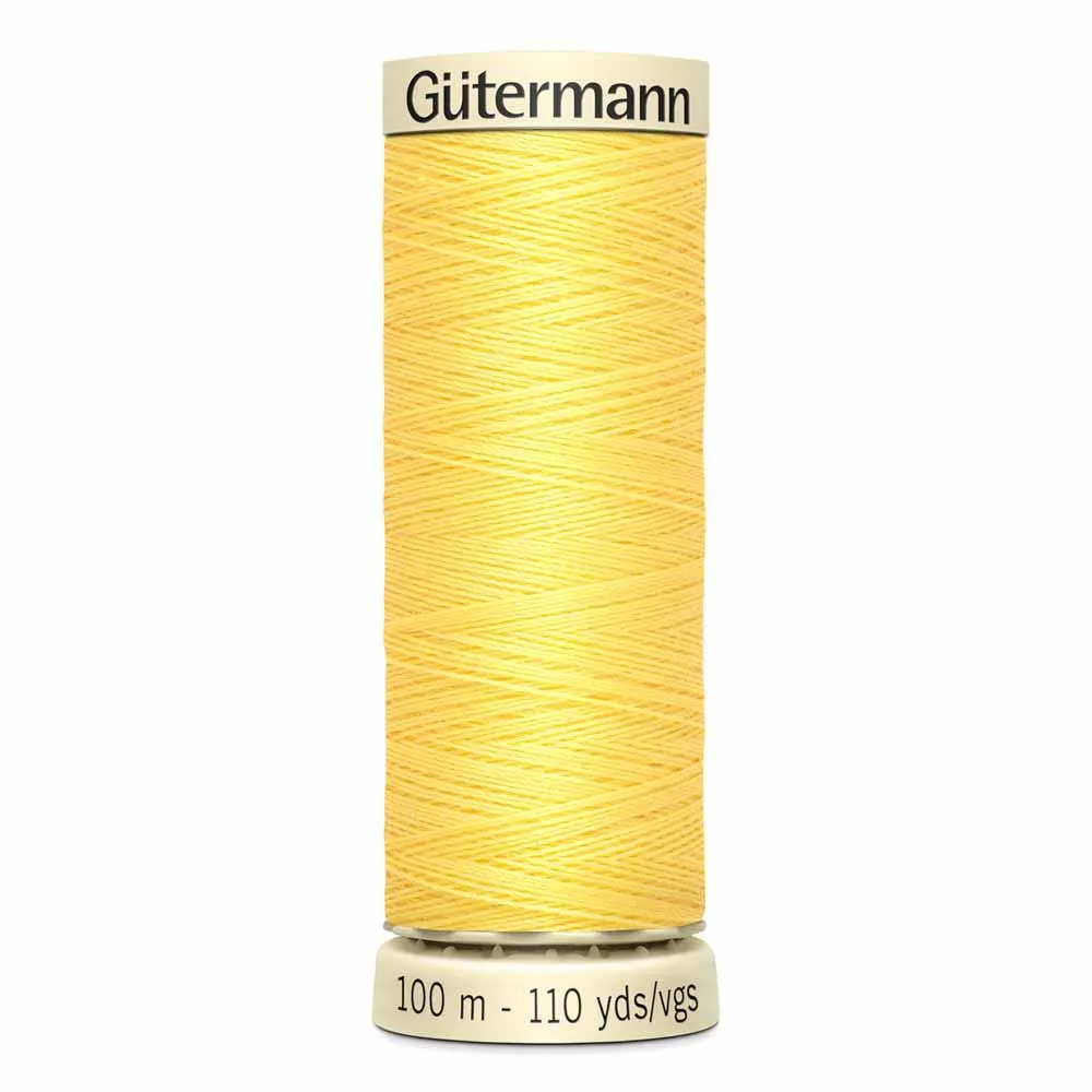 Gutermann Polyester Thread 100m #807 Yellow