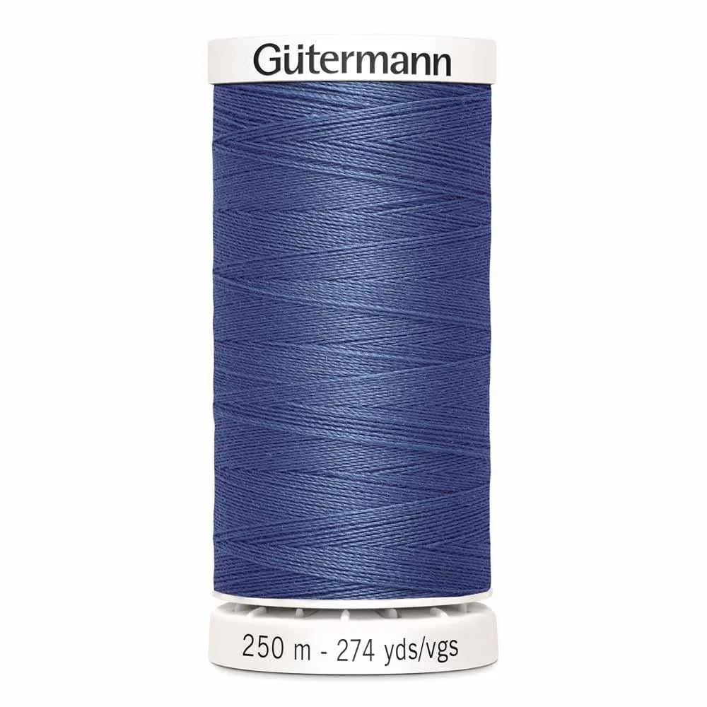 Gutermann Polyester Thread 250m #233 Perwinkle Blue