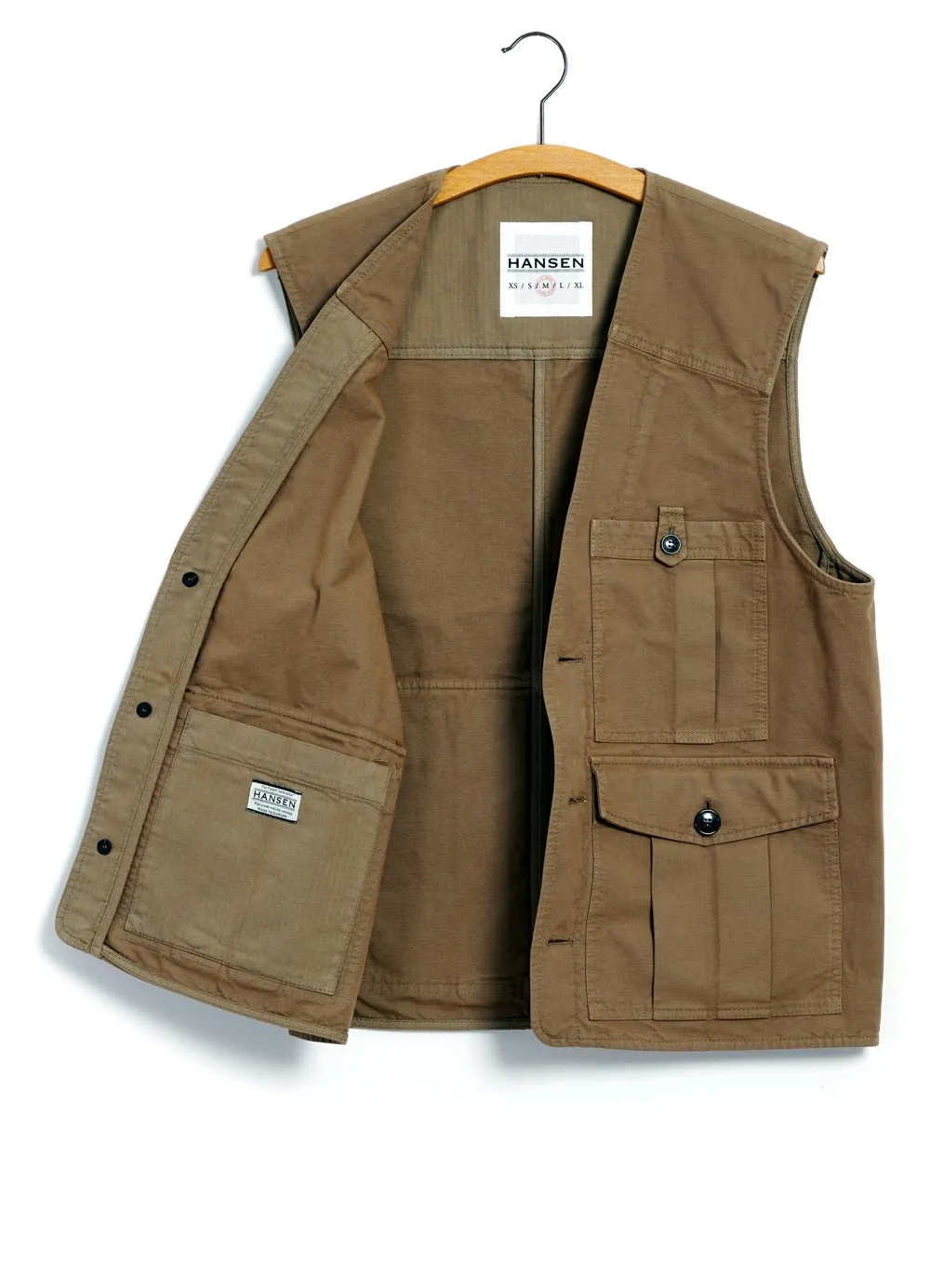 HEKTOR | Utility Vest | Khaki