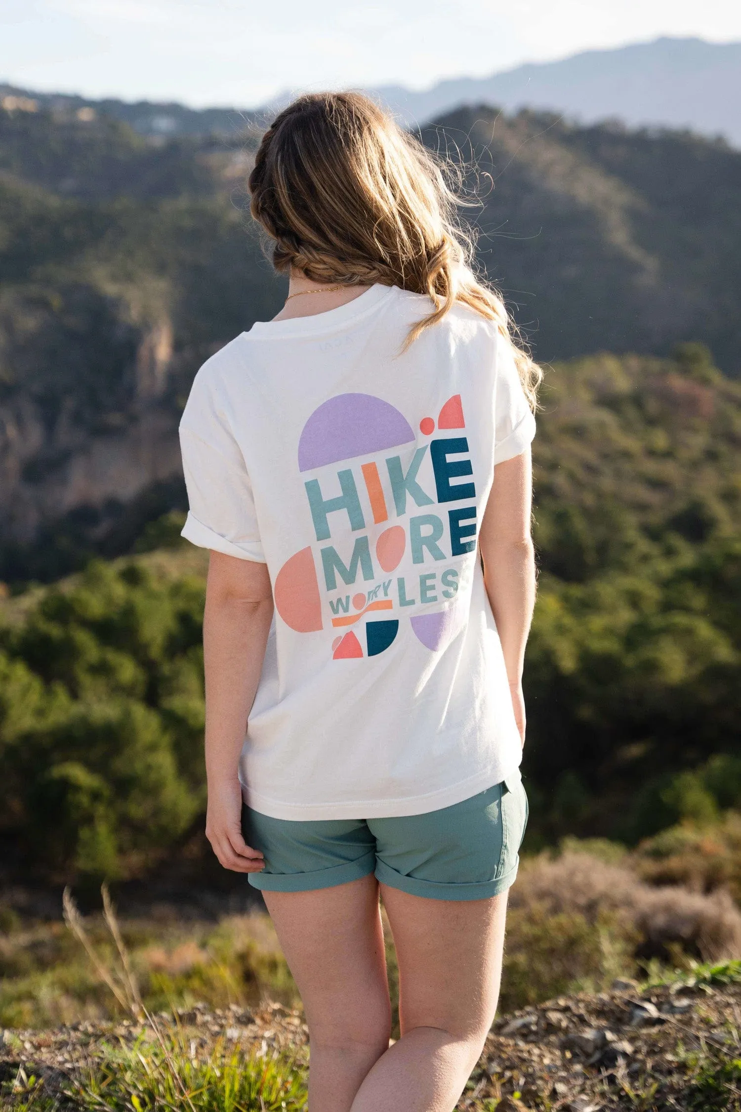 Hike More Graphic Tee - Off White