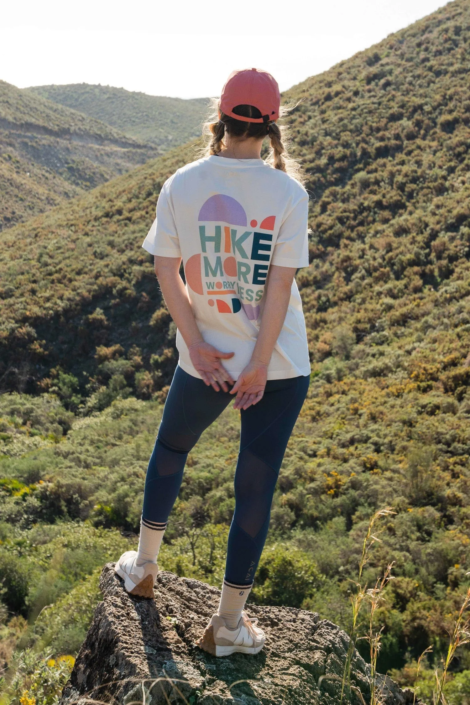 Hike More Graphic Tee - Off White