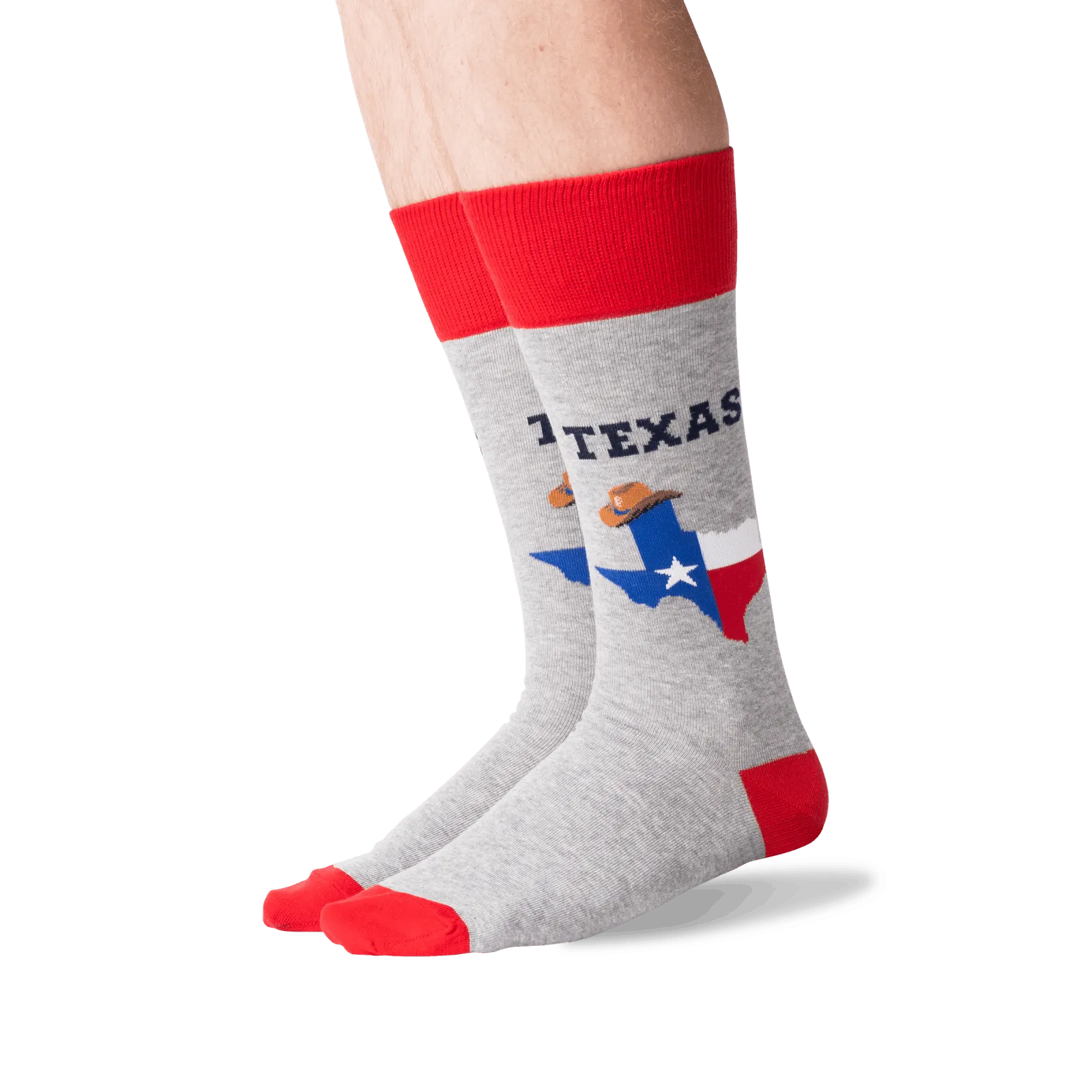 HOTSOX Men's Texas Crew Socks