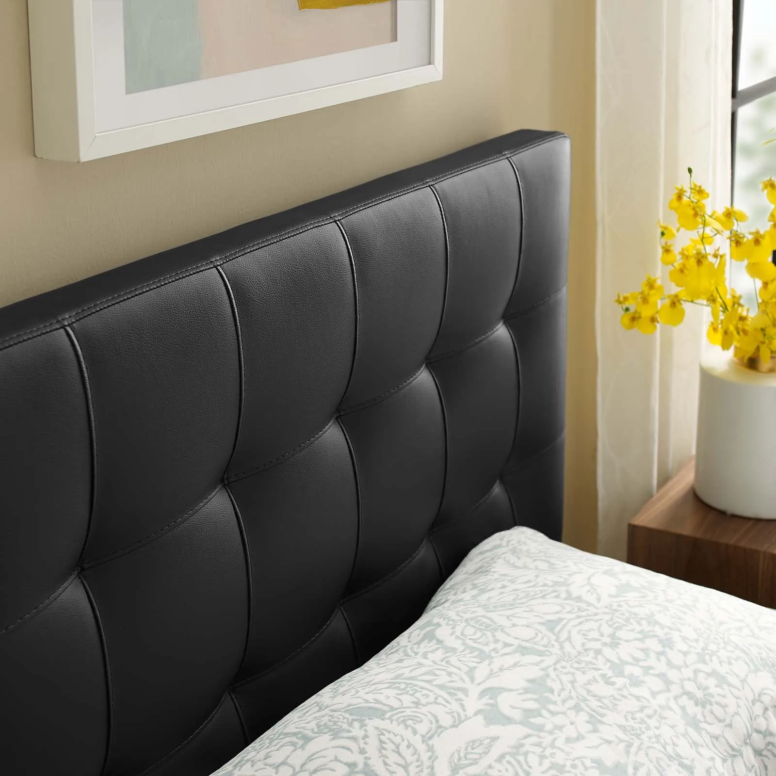 Lily Upholstered Vinyl Headboard