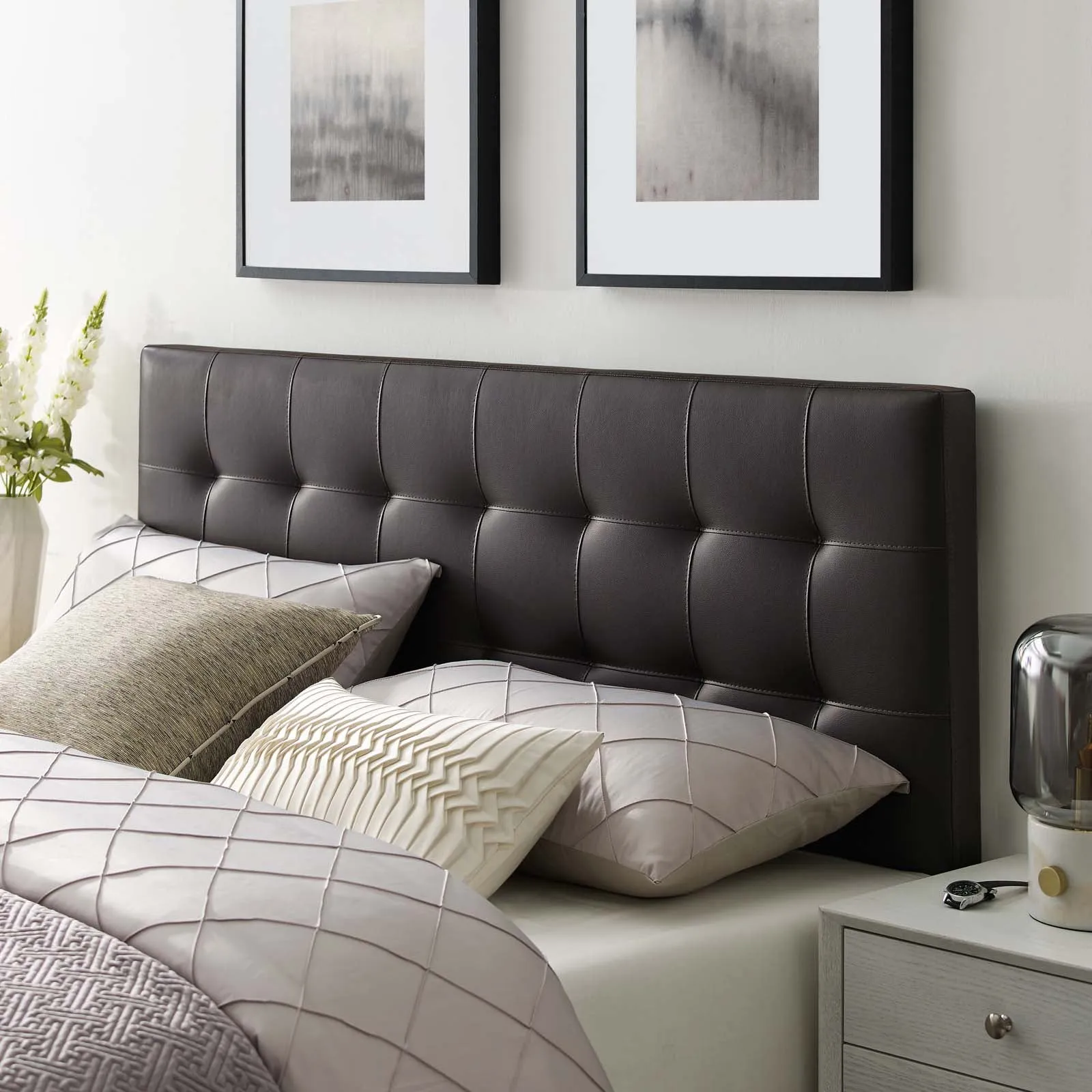 Lily Upholstered Vinyl Headboard