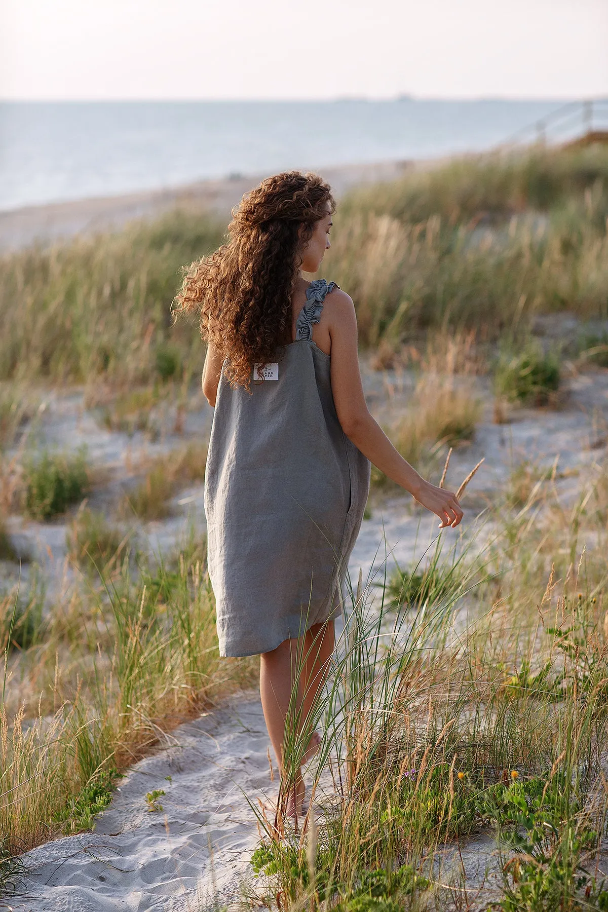 Linen dress "Playful"