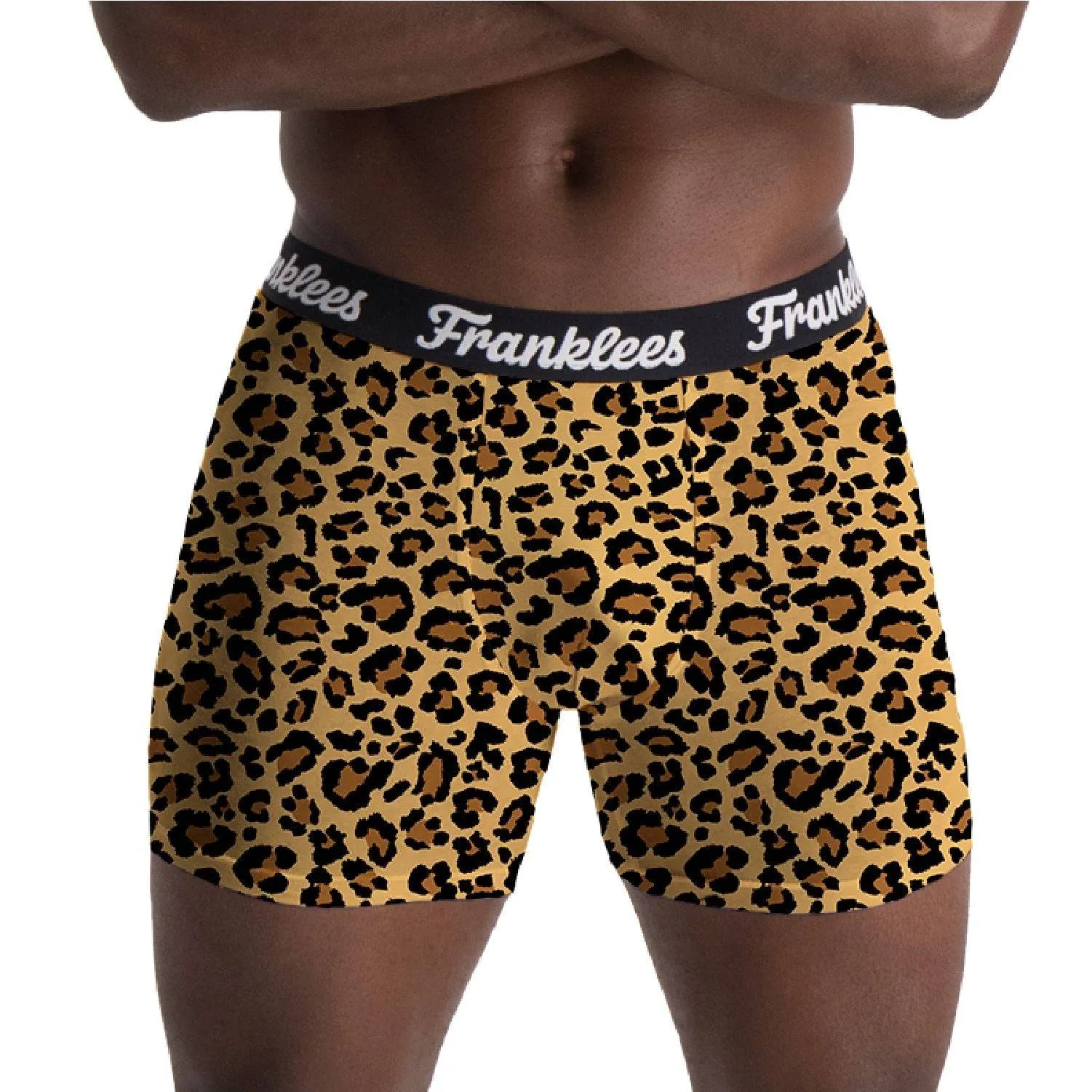 Long Leg Trunk | Soft Cotton | Leopard