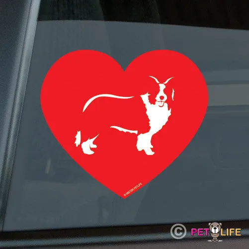 Love Border Collie  Sticker