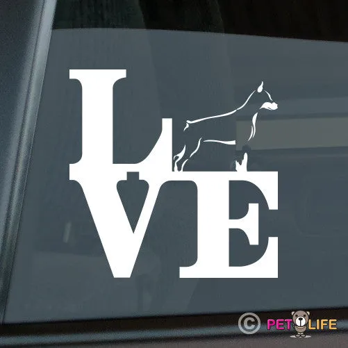 Love Dobermanpark  Sticker