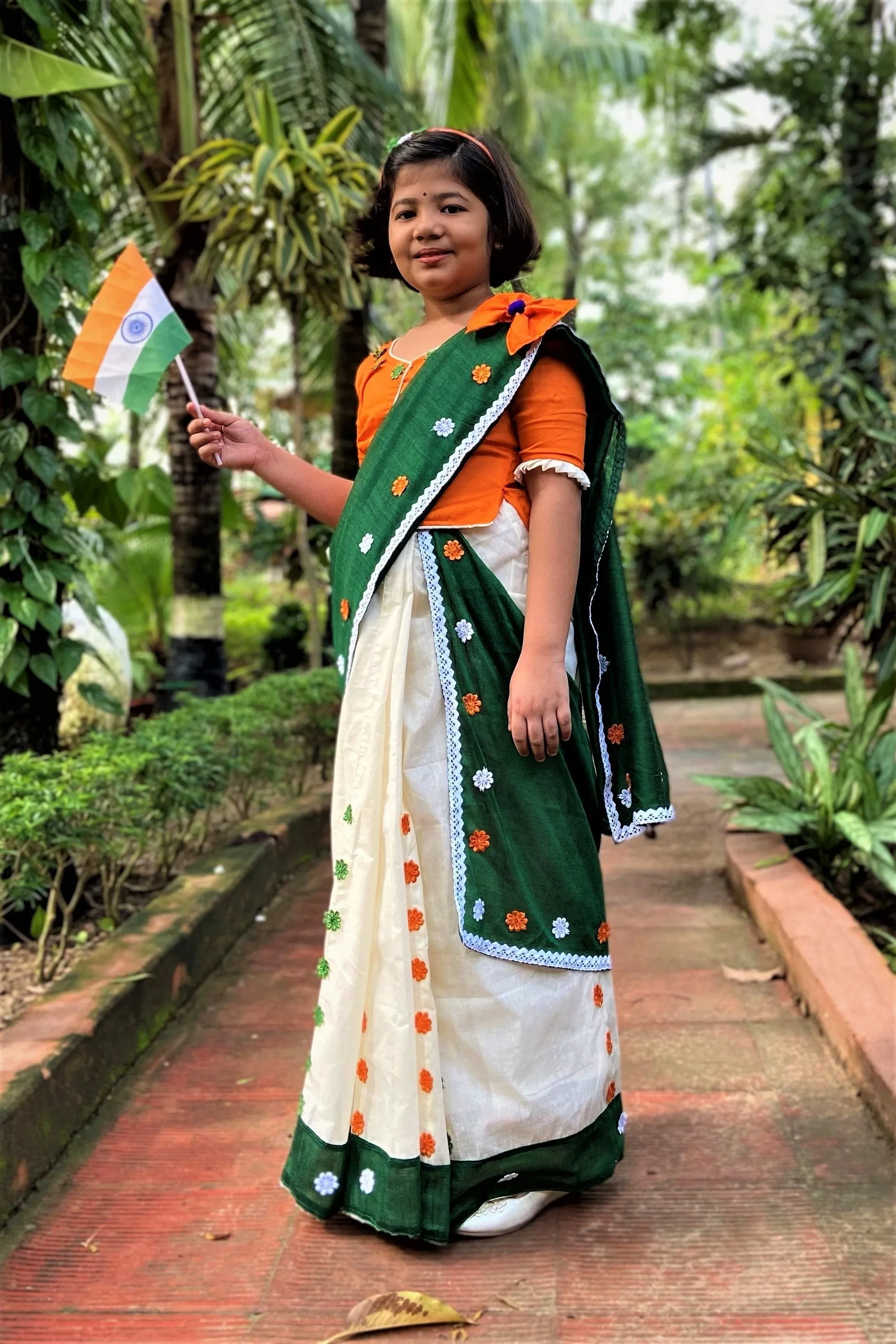 Maa Tujhe Salam- Baby Girl's Mekhela