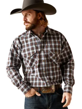 Men's Ariat Pro Grayson Classic Long Sleeve Shirt Bark