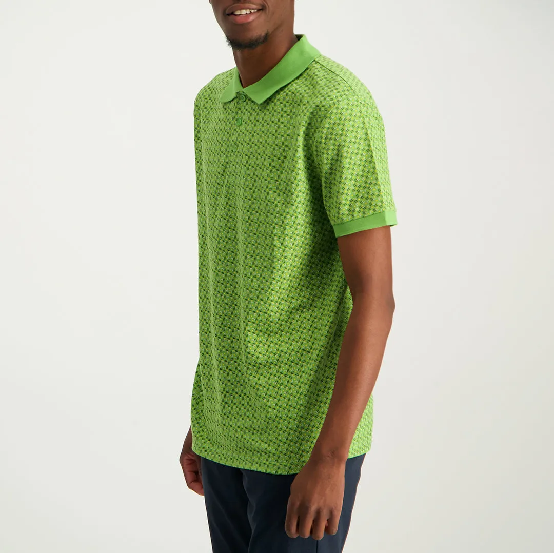 MENS MODA GREEN AOP GOLFER