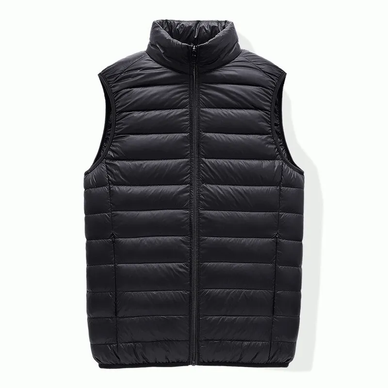 Men's Quilted Lightweight Warm Down Vest with Zipper - SF1535