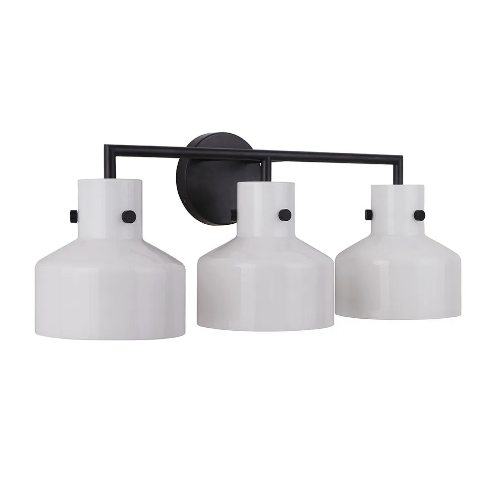 Milo 3 Light Bath - Black