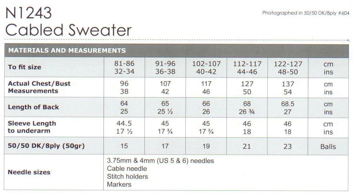 NATURALLY LEAFLET N1243