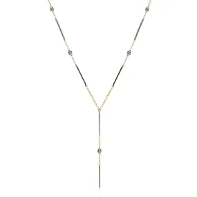 Necklace in 18k Gold with Diamonds