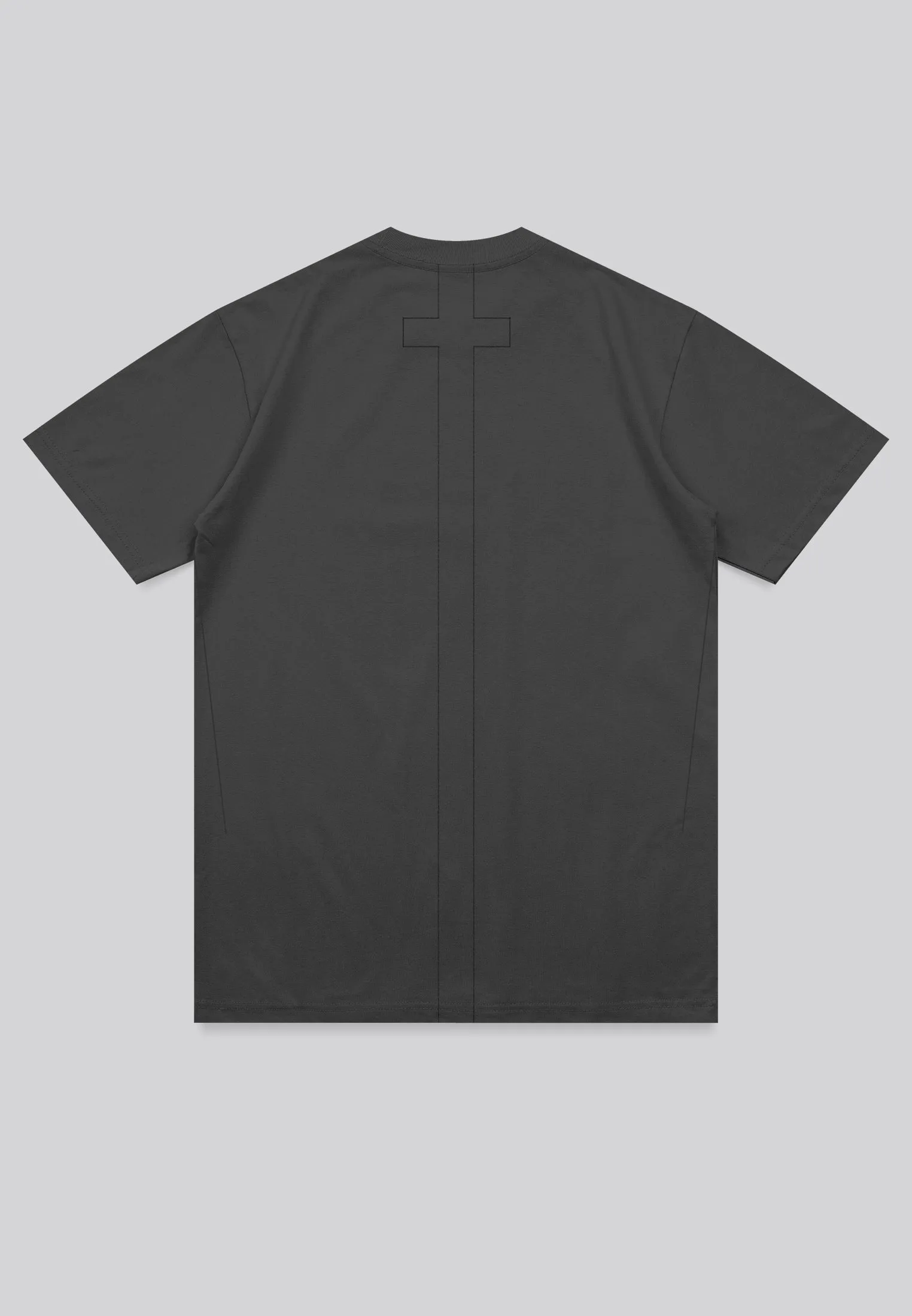 ORGANIC CORE T-SHIRT BLACK OYSTER