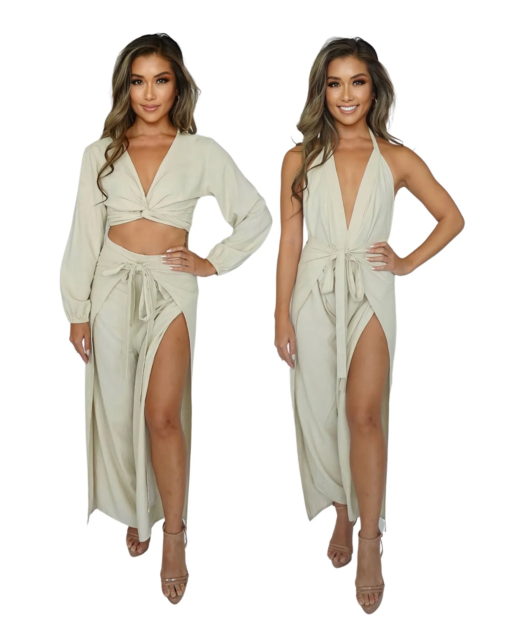 Pant to Jumpsuit Linen