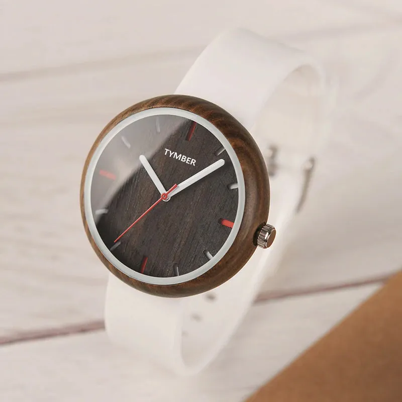 Pebble Wood Watch