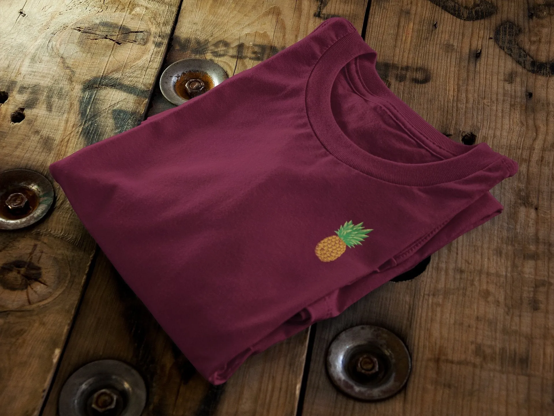 Pineapple || Organic Cotton || Vegan Unisex T-Shirt