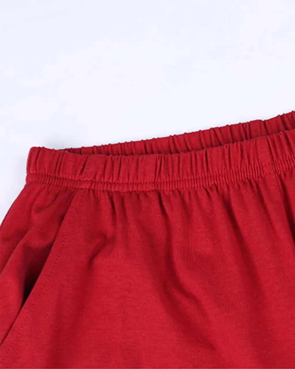 Red Bamboo and Organic Cotton Button Mens Pyjamas