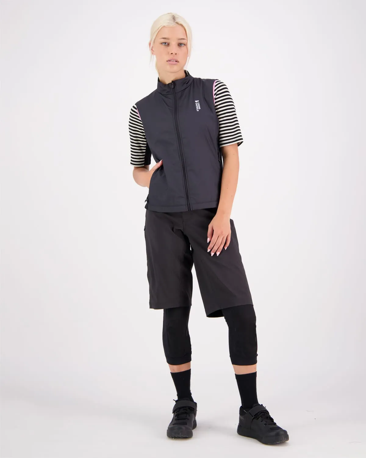 Redwood Merino Wind Vest - Black