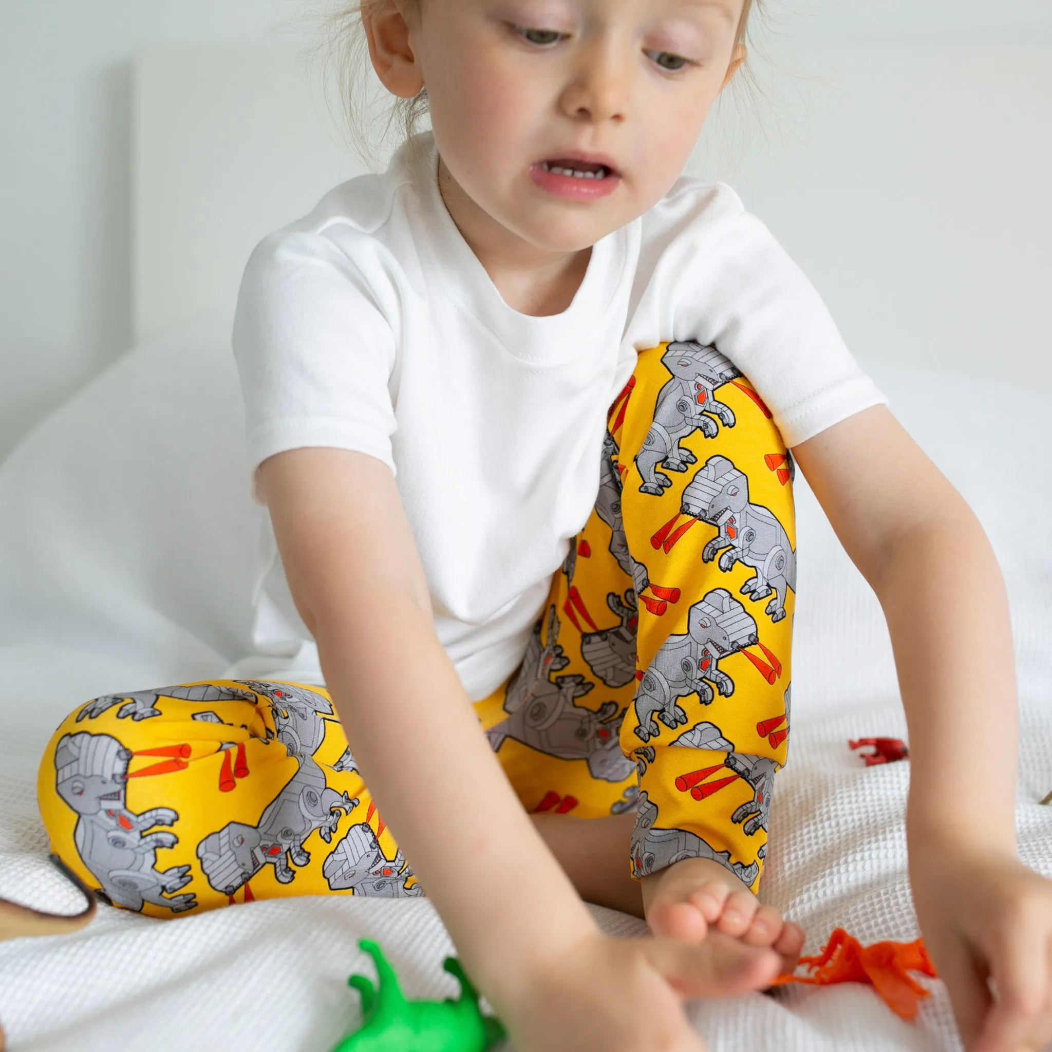 Robot dino print Child & Baby Leggings