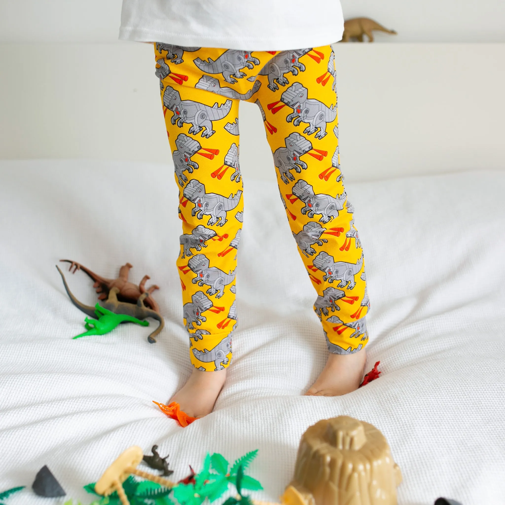 Robot dino print Child & Baby Leggings