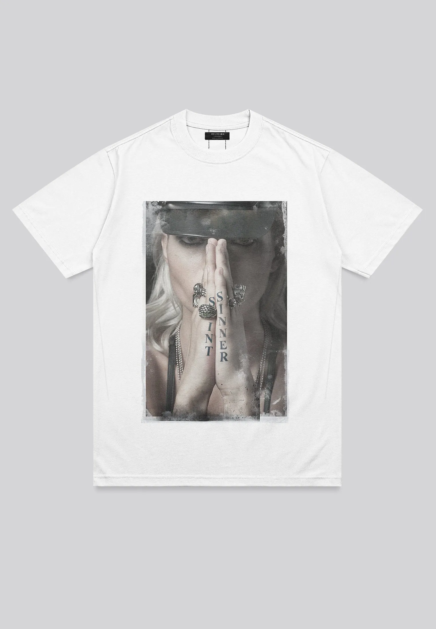 SAINT SINNER T-SHIRT WHITE