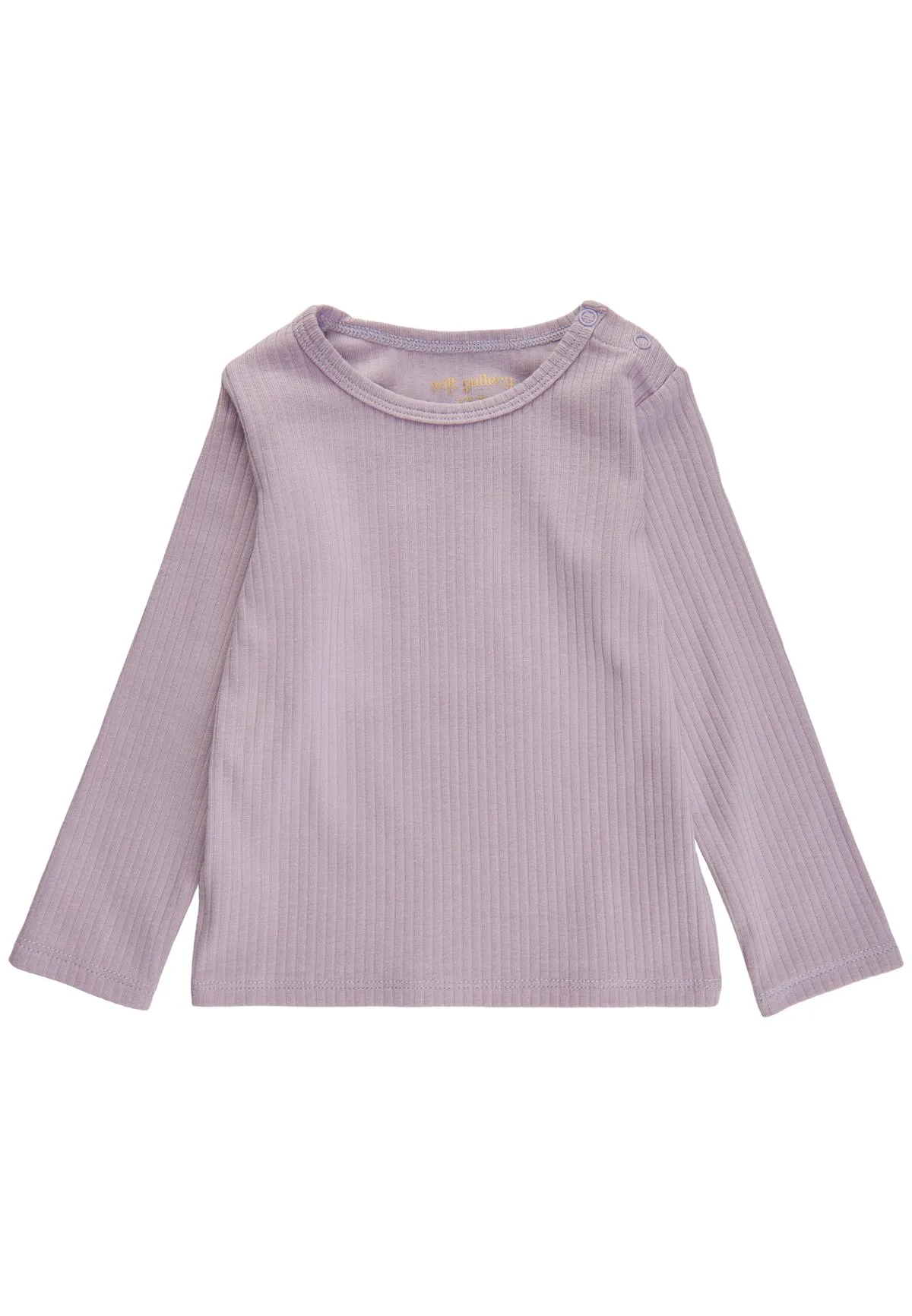 SGBella Baby Wide Rib L/S Tee - Lavender Frost