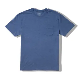 Sunwashed Pocket Tee - Mallard Blue