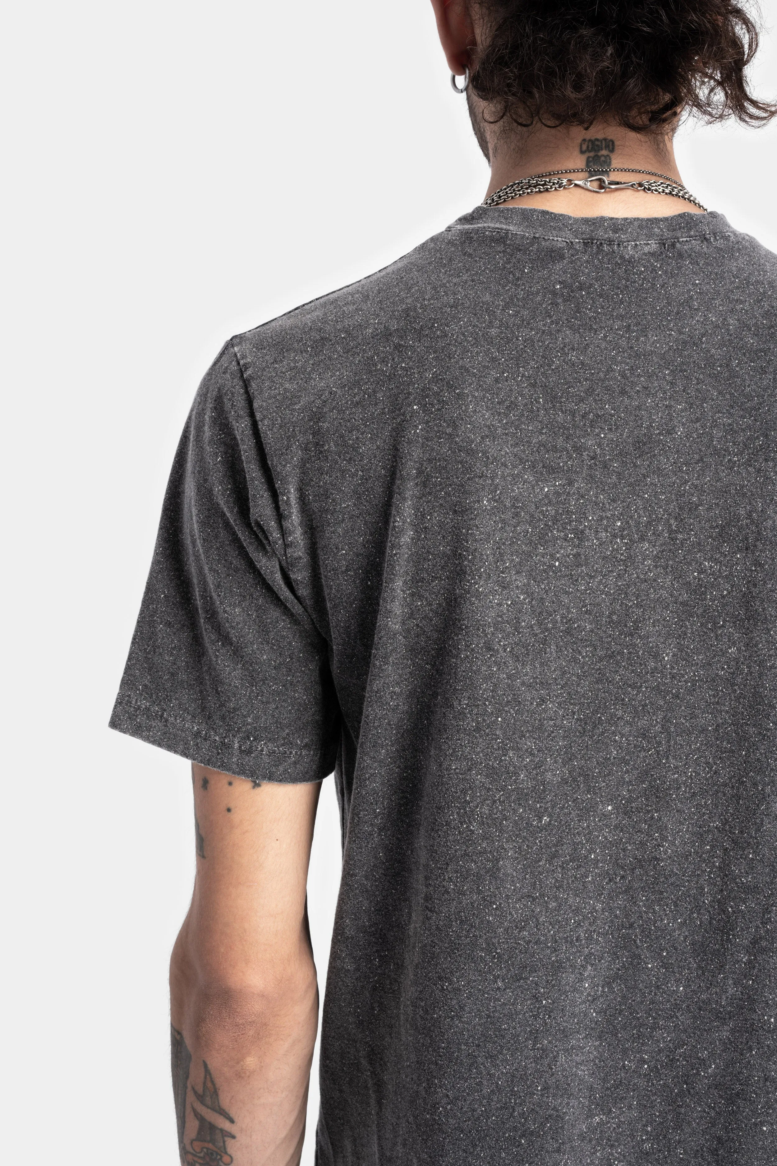 Washed cotton t-shirt